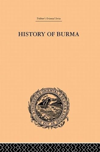 Beispielbild fr History of Burma zum Verkauf von Blackwell's