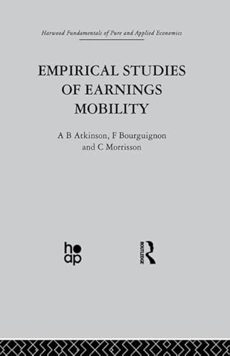 Beispielbild fr Empirical Studies of Earnings Mobility zum Verkauf von Blackwell's