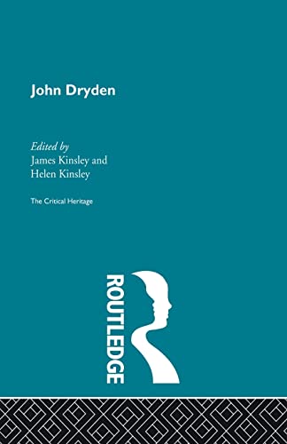 Imagen de archivo de John Dryden: The Critical Heritage a la venta por Blackwell's