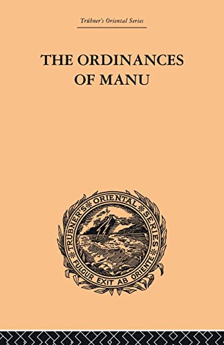 The Ordinances of Manu (9780415868938) by Burnell, Arthur Coke
