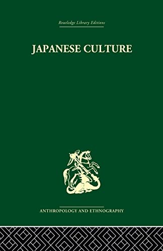 Beispielbild fr Japanese Culture: Its Development and Characteristics zum Verkauf von Blackwell's