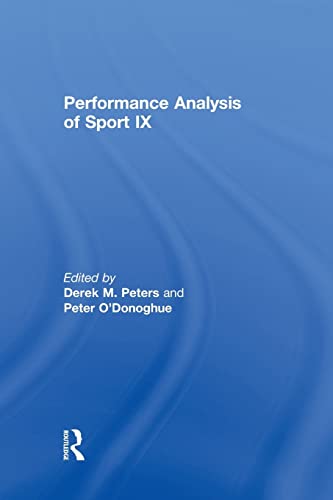 Stock image for PERFORMANCE ANALYSIS OF SPORT IX for sale by Revaluation Books