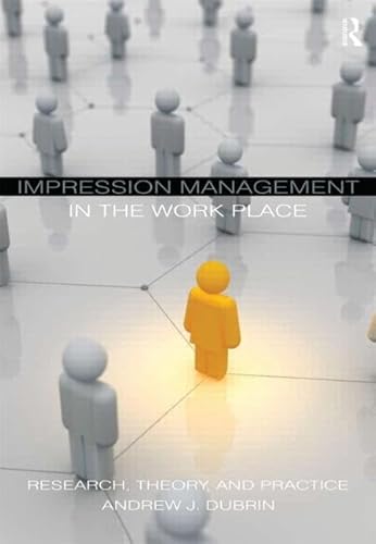 Beispielbild fr Impression Management in the Workplace zum Verkauf von Blackwell's