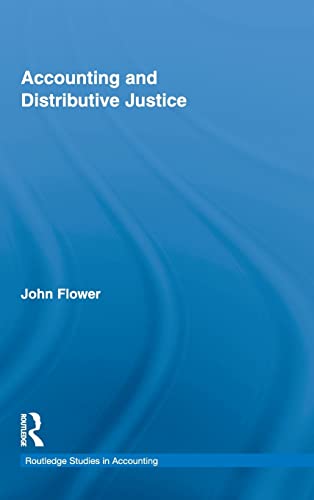 Stock image for Accounting and Distributive Justice (Routledge Studies in Accounting) for sale by Chiron Media