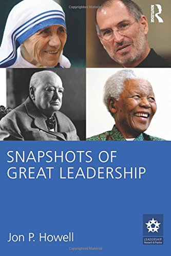 Beispielbild fr Snapshots of Great Leadership zum Verkauf von Better World Books