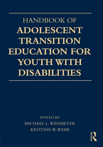 Stock image for Handbook of Adolescent Transition Education for Youth with Disabilities for sale by Campus Bookstore