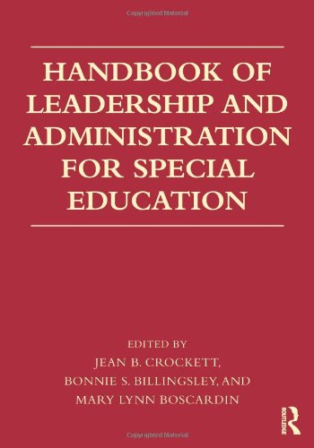9780415872812: Handbook of Leadership and Administration for Special Education