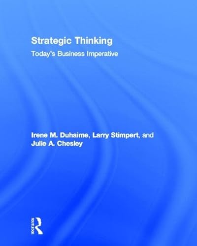 Stock image for Strategic Thinking: Today's Business Imperative for sale by Chiron Media