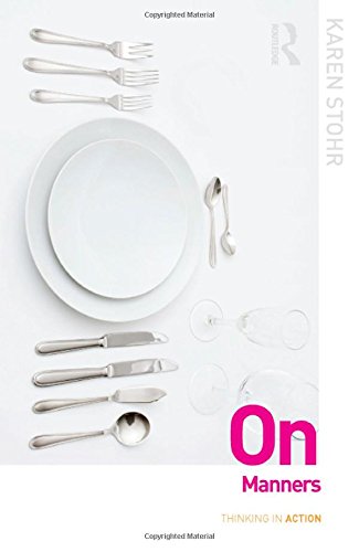 Imagen de archivo de On Manners (Thinking in Action) a la venta por Chiron Media