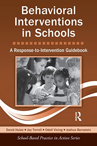 Beispielbild fr Behavioral Interventions in Schools: A Response-to-Intervention Guidebook (School-Based Practice in Action) zum Verkauf von SecondSale