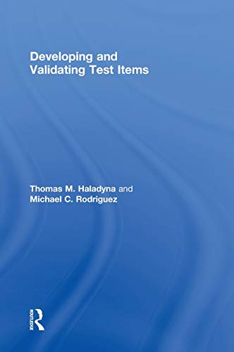 9780415876049: Developing and Validating Test Items