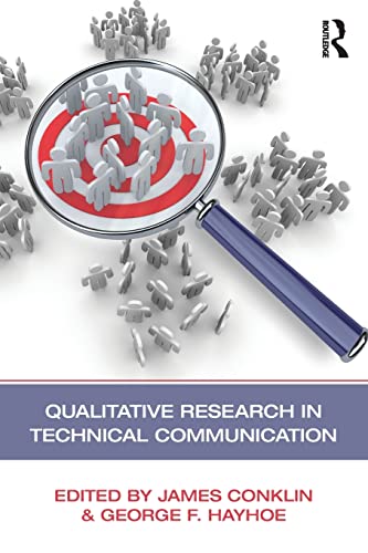 Beispielbild fr Qualitative Research in Technical Communication zum Verkauf von Blackwell's