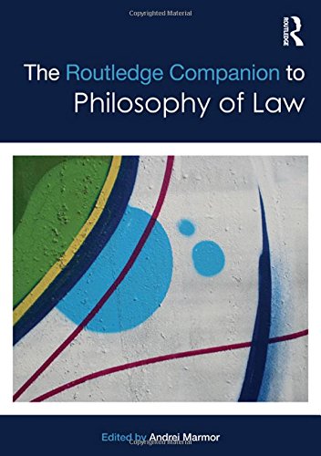 Imagen de archivo de The Routledge Companion to Philosophy of Law (Routledge Philosophy Companions) a la venta por HPB-Red
