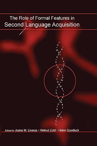 9780415882187: The Role of Formal Features in Second Language Acquisition (Second Language Acquisition Research Series)