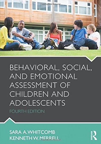 9780415884600: Behavioral, Social, and Emotional Assessment of Children and Adolescents
