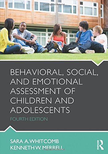 Stock image for Behavioral, Social, and Emotional Assessment of Children and Adolescents for sale by Goodwill