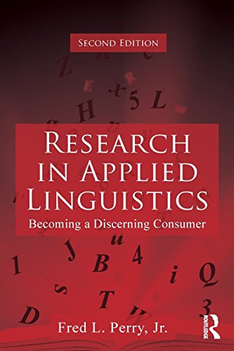 Beispielbild fr Research in Applied Linguistics: Becoming a Discerning Consumer zum Verkauf von BooksRun