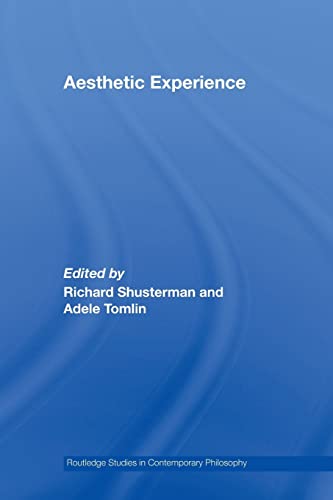 Stock image for Aesthetic Experience (Routledge Studies in Contemporary Philosophy) for sale by Chiron Media