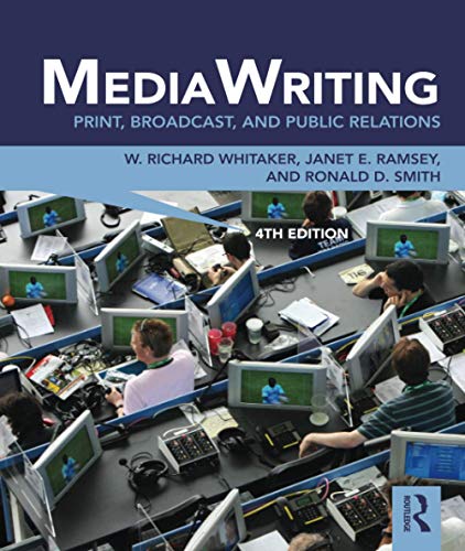 Imagen de archivo de MediaWriting : Print, Broadcast, and Public Relations a la venta por Better World Books: West