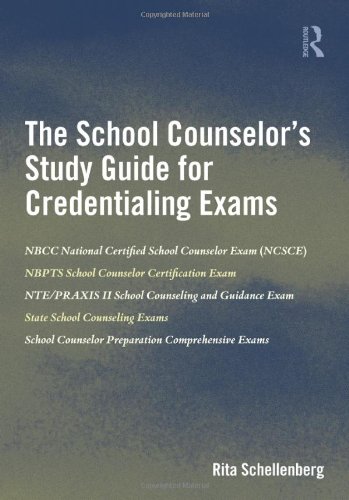 9780415888752: The School Counselor’s Study Guide for Credentialing Exams
