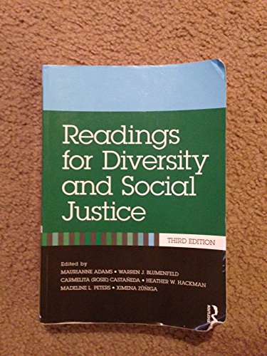9780415892940: Readings for Diversity and Social Justice