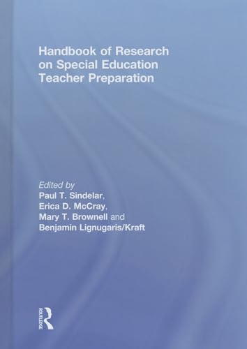 9780415893084: Handbook of Research on Special Education Teacher Preparation