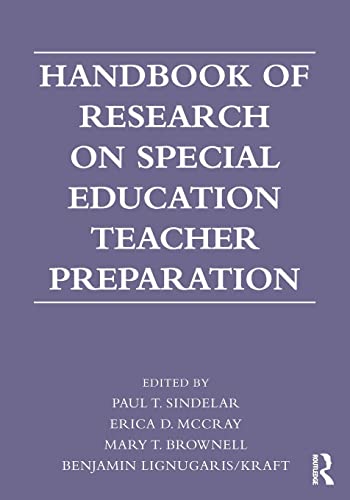 Beispielbild fr Handbook of Research on Special Education Teacher Preparation zum Verkauf von BooksRun