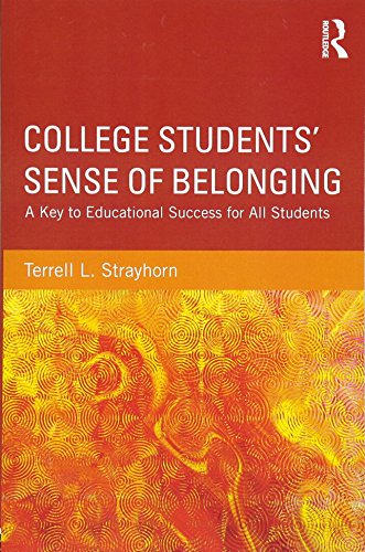 Stock image for College Students' Sense of Belonging for sale by HPB-Red
