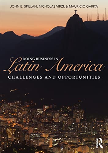 Beispielbild fr Doing Business in Latin America : Challenges and Opportunities zum Verkauf von Better World Books