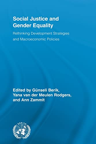 Stock image for Social Justice and Gender Equality: Rethinking Development Strategies and Macroeconomic Policies for sale by Blackwell's