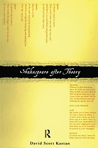 Imagen de archivo de Shakespeare after Theory a la venta por Better World Books: West