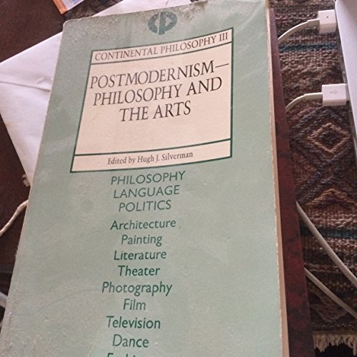 Imagen de archivo de Postmodernism--Philosophy and the Arts (Continental Philosophy) a la venta por Books From California