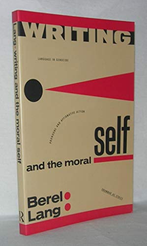 Beispielbild fr Writing and the Moral Self zum Verkauf von Better World Books