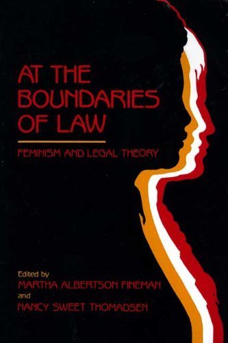 Beispielbild fr At the Boundaries of Law : Feminism and Legal Theory zum Verkauf von Better World Books: West