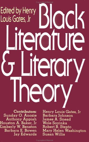 Beispielbild fr Black Literature and Literary Theory zum Verkauf von More Than Words