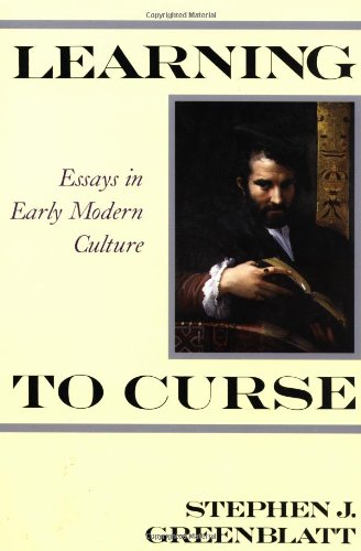 Beispielbild fr Learning to Curse: Essays in Early Modern Culture zum Verkauf von Wonder Book