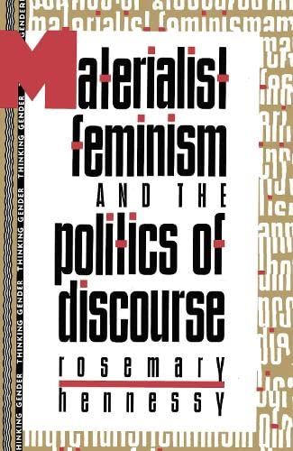 9780415904797: Materialist Feminism and the Politics of Discourse (Thinking Gender S.)