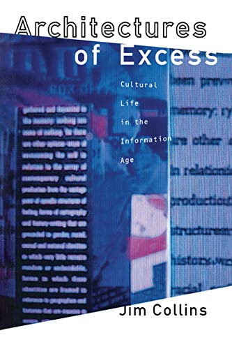 9780415907057: Architectures of Excess: Cultural Life in the Information Age