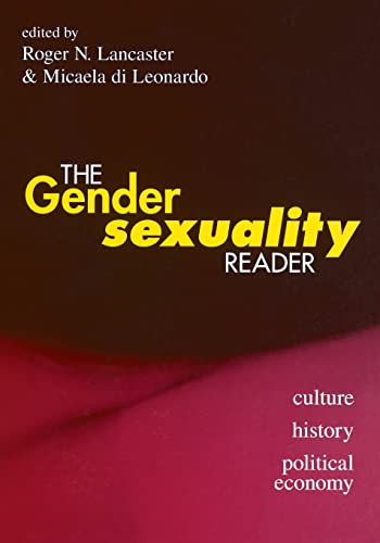 Beispielbild fr The Gender/Sexuality Reader: Culture, History, Political Economy (2) zum Verkauf von My Dead Aunt's Books
