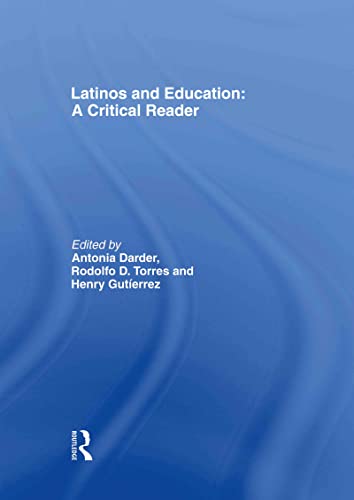 Stock image for LATINOS AND EDUCATION: A CRITICA for sale by BennettBooksLtd