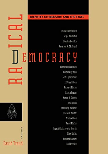 Stock image for Radical Democracy: Identity, Citizenship and the State (Studies in the History of) for sale by SecondSale