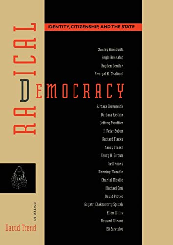 Radical Democracy: Identity, Citizenship and the State (Studies in the History of)