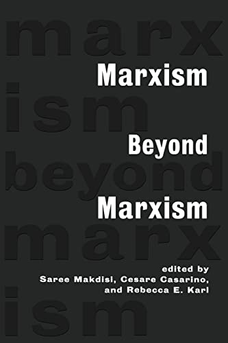 Imagen de archivo de Marxism Beyond Marxism a la venta por Better World Books