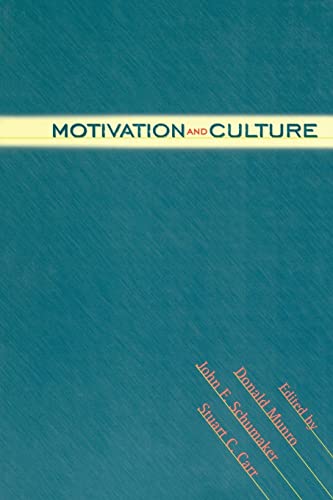 Beispielbild fr Motivation and Culture (Creating the North American Landscape (Paperback)) zum Verkauf von Phatpocket Limited