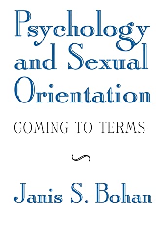 Beispielbild fr Psychology and Sexual Orientation: Coming to Terms zum Verkauf von SecondSale