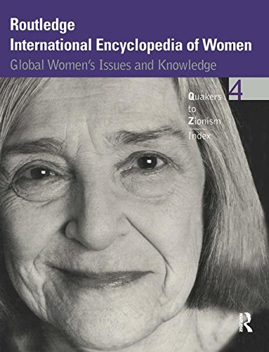 Beispielbild fr Routledge International Encyclopedia of Women : Global Women's Issues and Knowledge zum Verkauf von Better World Books