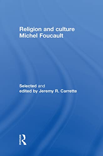 Religion and Culture (9780415923613) by Foucault, Michel