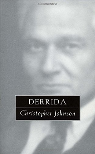 Beispielbild fr Derrida zum Verkauf von Better World Books