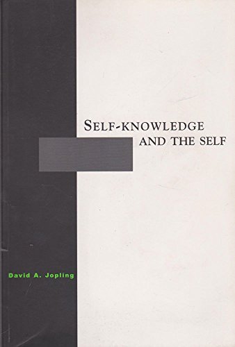 Stock image for Self-Knowledge and the Self for sale by Better World Books