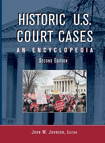 9780415930192: Historic U. S. Court Cases: An Encyclopedia (American Law and Society) (2 Volumes)